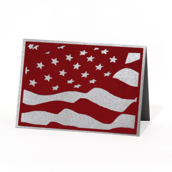 Stars & Stripes – 3 Handmade Cards